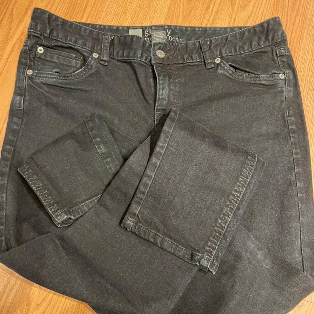 Massimo Skinny Black Jeans